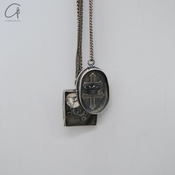 GOTI necklace 925 silver jewelry handmade in Italy GT-CN724-0 CN196